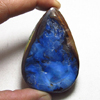 283.00 / Ctw Australian Koroit Boulder Opal Free Form Cabochon Huge Size - 43x65 mm